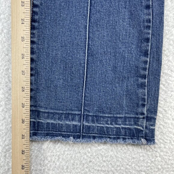 Raw Jeans Womens Size 28 Boot Cut Blue Denim Low Rise Jeans VERY RARE 27x31 USA - Picture 9 of 13